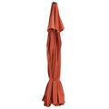 Ersatzbezug für Sonnenschirm Terracotta-Rot 500 cm