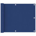 Balkon-Sichtschutz Blau 75x600 cm Oxford-Gewebe