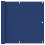 Balkon-Sichtschutz Blau 90x300 cm Oxford-Gewebe