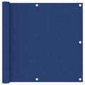 Balkon-Sichtschutz Blau 90x600 cm Oxford-Gewebe