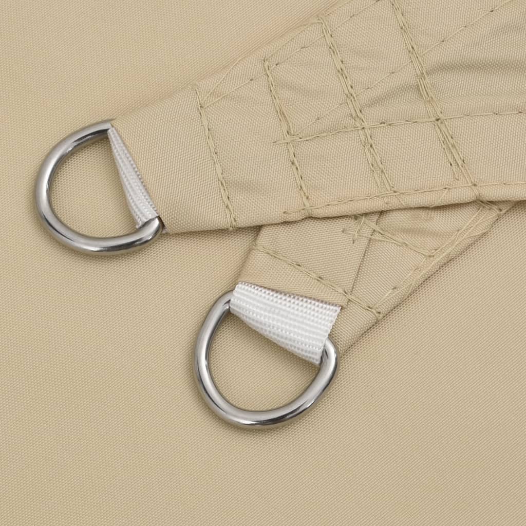 Sonnensegel Oxford-Gewebe Dreieckig 3x4x4 m Beige
