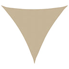 Sonnensegel Oxford-Gewebe Dreieckig 4x4x4 m Beige