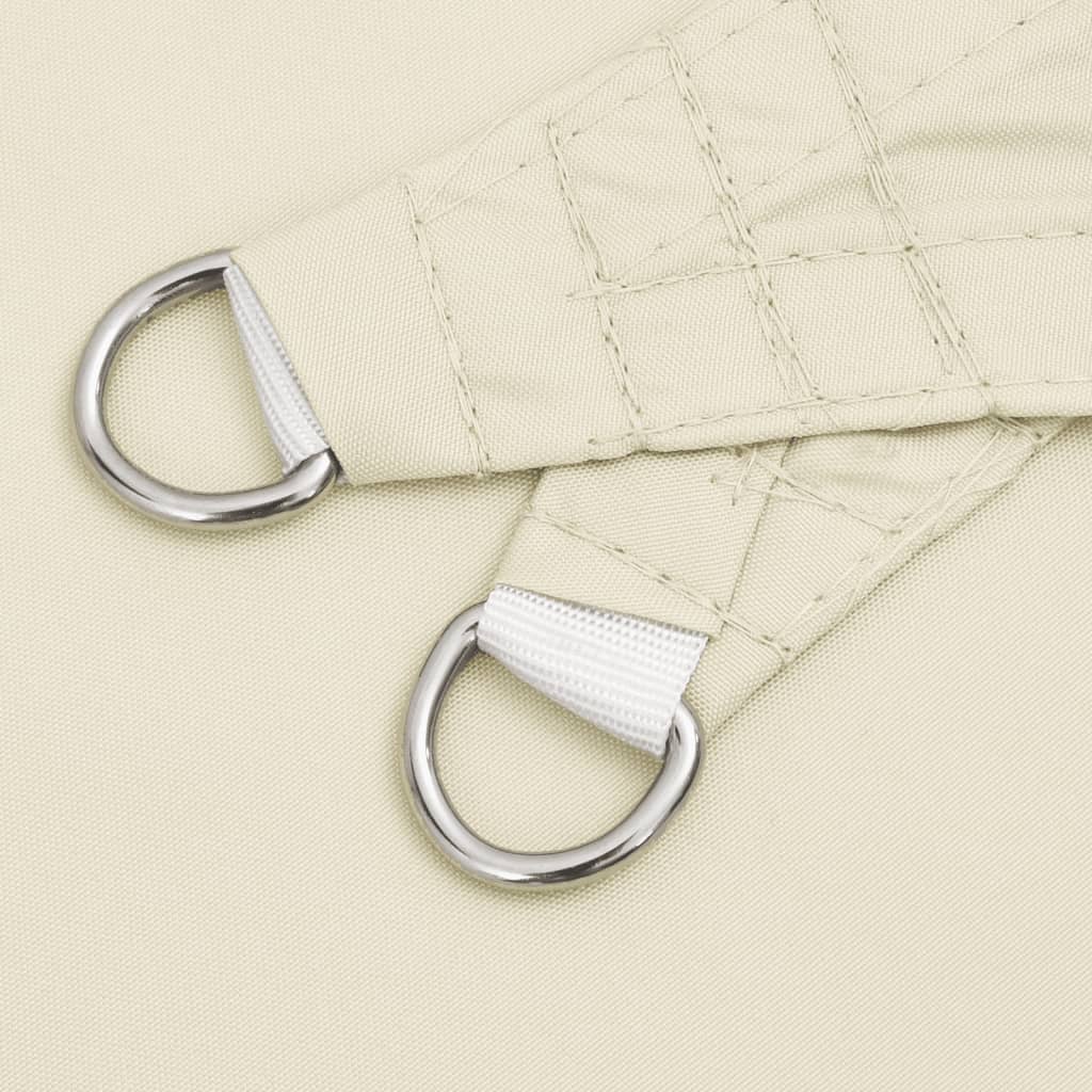Sonnensegel Oxford-Gewebe Quadratisch 6x6 m Creme