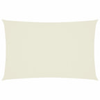 Sonnensegel Oxford-Gewebe Rechteckig 2x4,5 m Creme