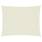 Sonnensegel Oxford-Gewebe Rechteckig 5x7 m Creme