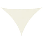 Sonnensegel Oxford-Gewebe Dreieckig 4x5x6,4 m Creme