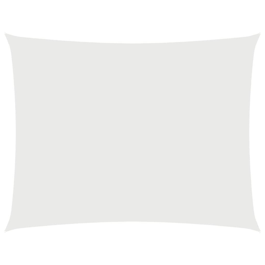 Sonnensegel Oxford-Gewebe Rechteckig 2x3,5 m Weiß