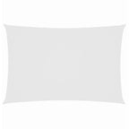 Sonnensegel Oxford-Gewebe Rechteckig 2x5 m Weiß