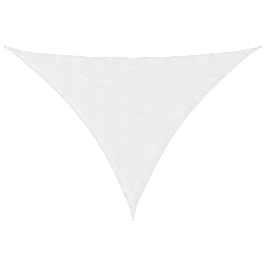 Sonnensegel Oxford-Gewebe Dreieckig 3x3x4,24 m Weiß
