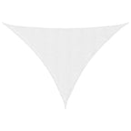 Sonnensegel Oxford-Gewebe Dreieckig 3x4x4 m Weiß