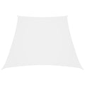 Sonnensegel Oxford-Gewebe Trapezförmig 2/4x3 m Weiß