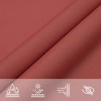 Sonnensegel Oxford-Gewebe Rechteckig 2,5x4 m Terrakotta-Rot
