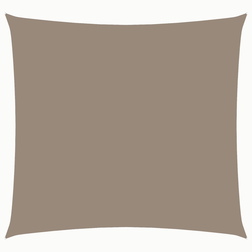 Sonnensegel Oxford-Gewebe Quadratisch 3x3 m Taupe
