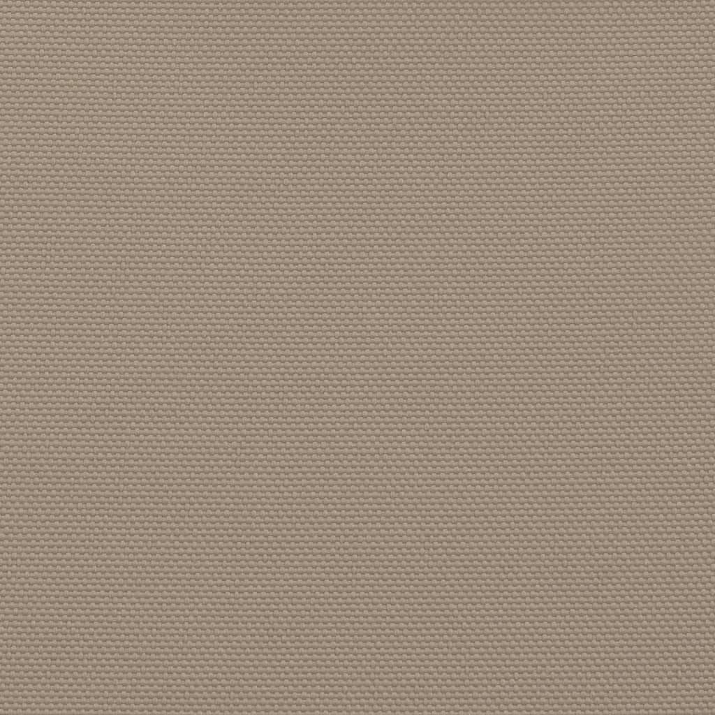 Sonnensegel Oxford-Gewebe Rechteckig 2,5x5 m Taupe