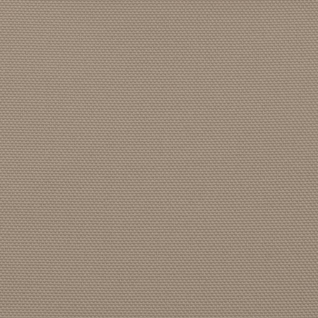 Sonnensegel Oxford-Gewebe Rechteckig 5x7 m Taupe