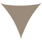 Sonnensegel Oxford-Gewebe Dreieckig 4x4x4 m Taupe