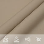 Sonnensegel Oxford-Gewebe Dreieckig 6x6x6 m Taupe