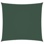 Sonnensegel Oxford-Gewebe Quadratisch 2x2 m Dunkelgrün