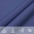 Sonnensegel Oxford-Gewebe Rechteckig 2x3 m Blau