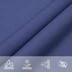 Sonnensegel Oxford-Gewebe Rechteckig 2,5x3 m Blau