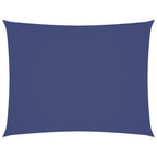 Sonnensegel Oxford-Gewebe Rechteckig 4x6 m Blau