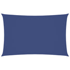 Sonnensegel Oxford-Gewebe Rechteckig 4x7 m Blau