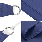 Sonnensegel Oxford-Gewebe Dreieckig 2,5x2,5x3,5 m Blau