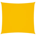 Sonnensegel Oxford-Gewebe Quadratisch 2,5x2,5 m Gelb