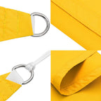 Sonnensegel Oxford-Gewebe Quadratisch 6x6 m Gelb