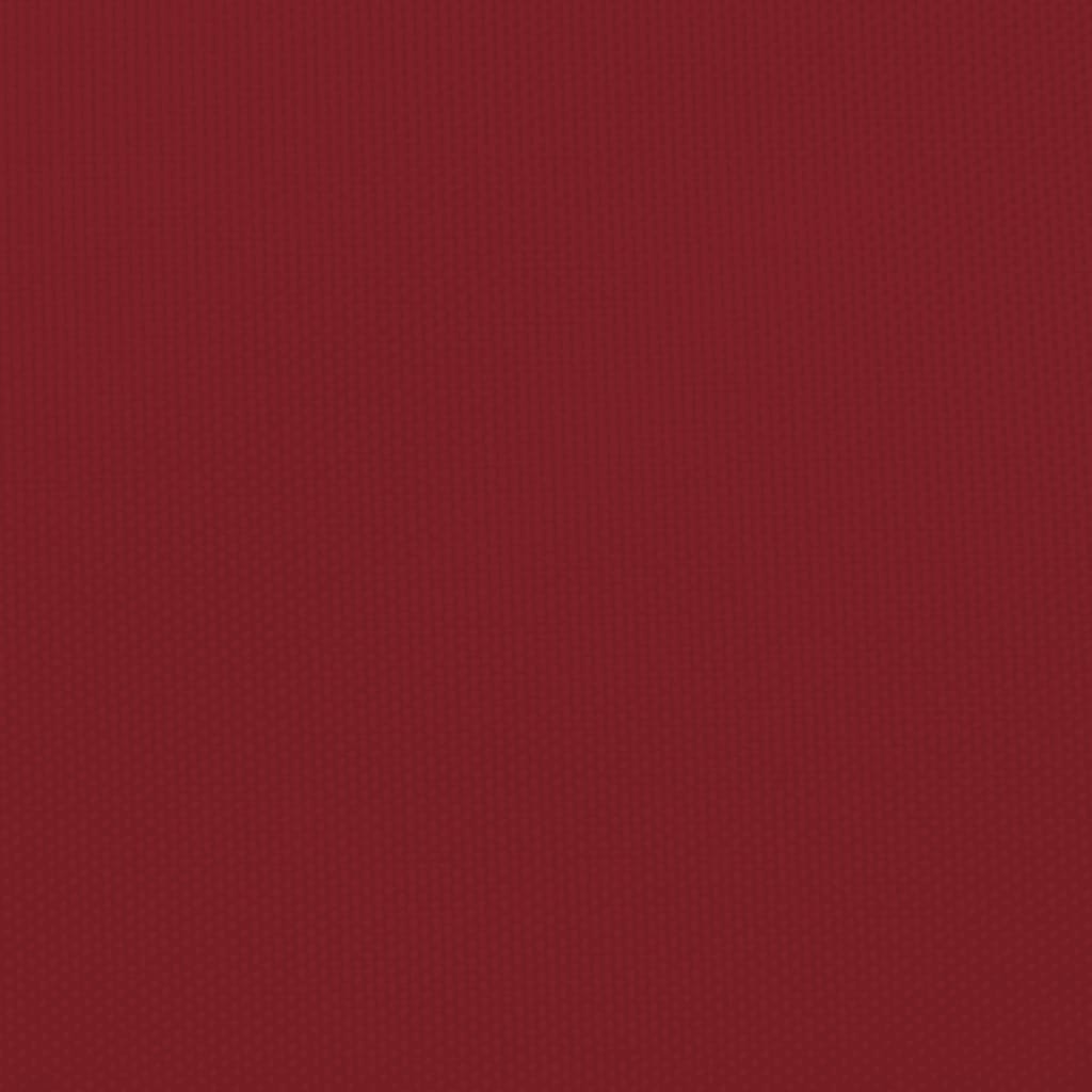 Sonnensegel Oxford-Gewebe Rechteckig 2x3,5 m Rot