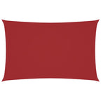 Sonnensegel Oxford-Gewebe Rechteckig 2x4,5 m Rot