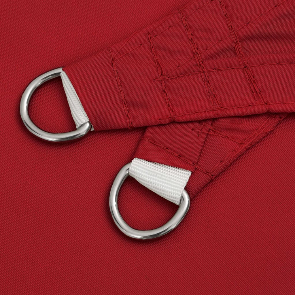 Sonnensegel Oxford-Gewebe Rechteckig 4x5 m Rot