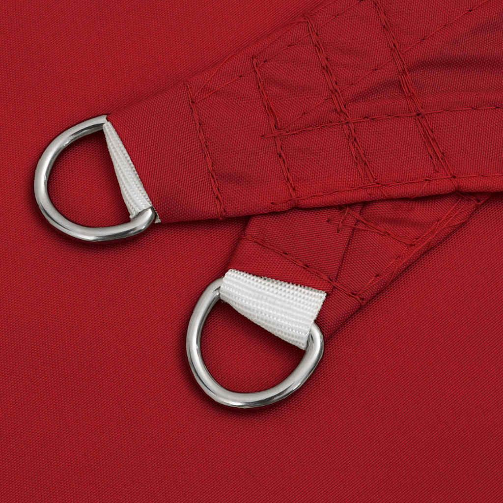 Sonnensegel Oxford-Gewebe Rechteckig 4x6 m Rot