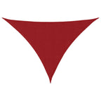 Sonnensegel Oxford-Gewebe Dreieckig 4x5x5 m Rot