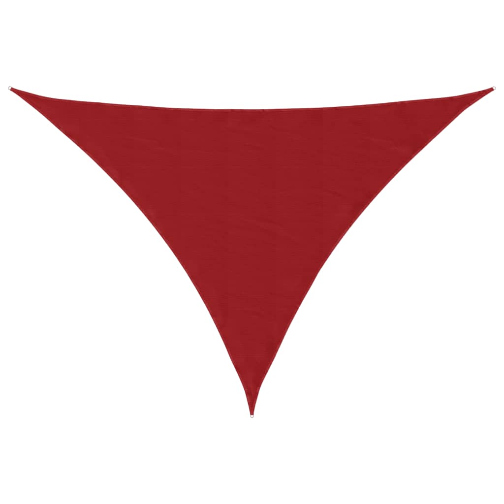 Sonnensegel Oxford-Gewebe Dreieckig 4x5x5 m Rot