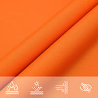 Sonnensegel Oxford-Gewebe Rechteckig 3,5x5 m Orange