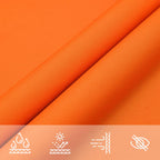 Sonnensegel Oxford-Gewebe Rechteckig 6x7 m Orange