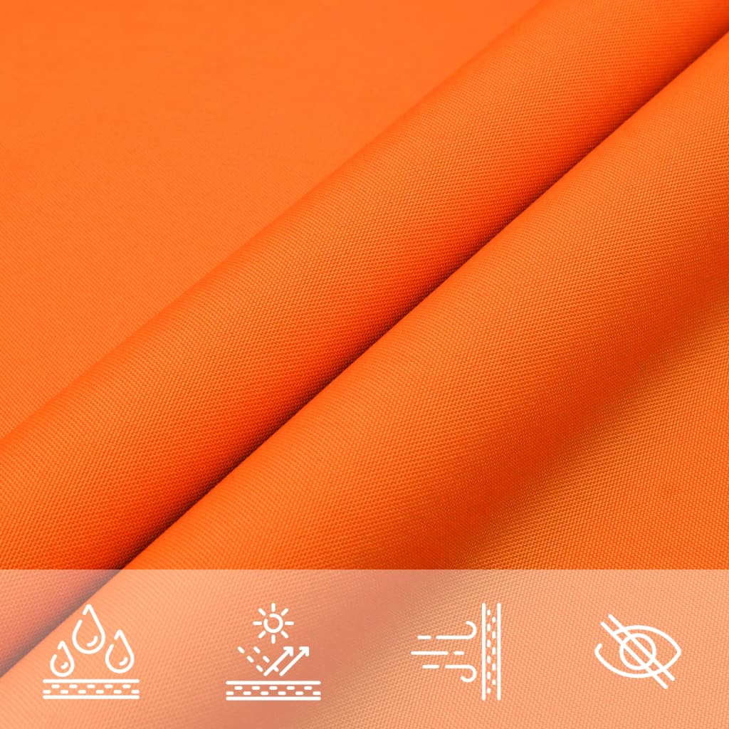 Sonnensegel Oxford-Gewebe Dreieckig 3x4x5 m Orange