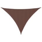 Sonnensegel Oxford-Gewebe Dreieckig 3x3x4,24 m Braun