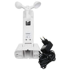Markisenrahmen mit LED-Lichtleisten Weiß 500 x 350 cm Aluminium