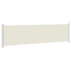 Seitenmarkise Ausziehbar 600x160 cm Creme