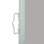 Seitenmarkise Ausziehbar 600x160 cm Grau