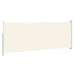 Seitenmarkise Ausziehbar 180x500 cm Creme
