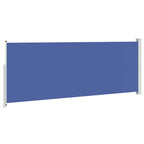 Seitenmarkise Ausziehbar 180x500 cm Blau