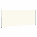 Seitenmarkise Ausziehbar 200x500 cm Creme