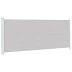 Seitenmarkise Ausziehbar 200x500 cm Grau