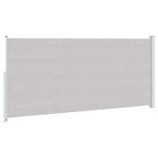 Seitenmarkise Ausziehbar 220x500 cm Grau
