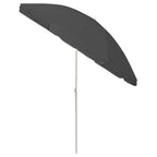 Strandschirm Anthrazit 240 cm