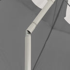 Strandschirm Anthrazit 300 cm
