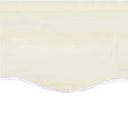 Markisenbespannung Creme 6x3,5 m